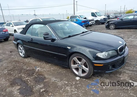 2006 BMW 325Ci из США, поврежденный, VIN WBABW33486PX85565